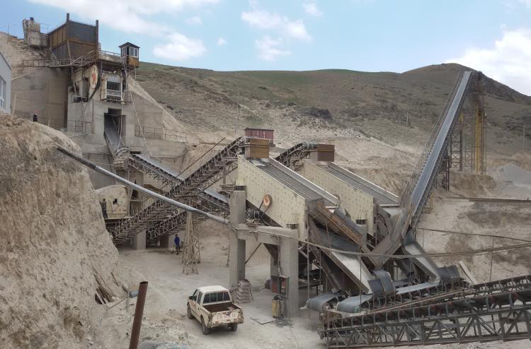 350 TPH Limestone Crushing Project in Kazakhstan