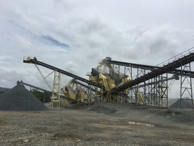Indonesia 600 TPH Limestone Crushing and Screening Project