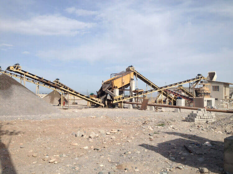 Uzbekistan 200 TPH Granite Crushing Project