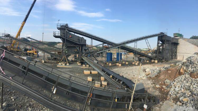 Vietnam 200 TPH Granite Crushing Project